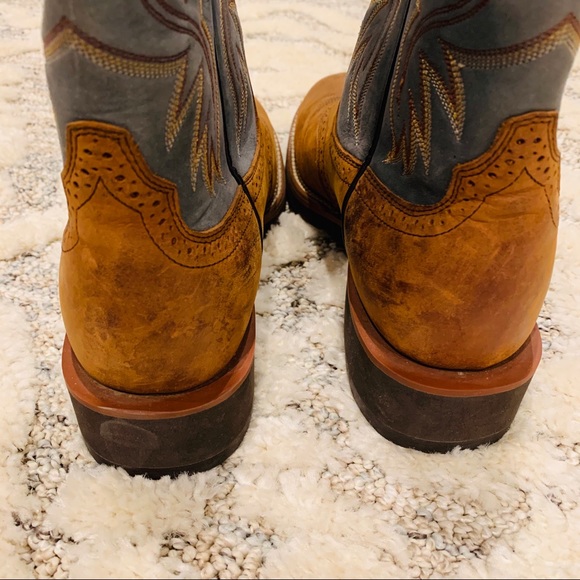 Ariat Heritage Crepe Cowboy Boots-Round Toe - Picture 5 of 6